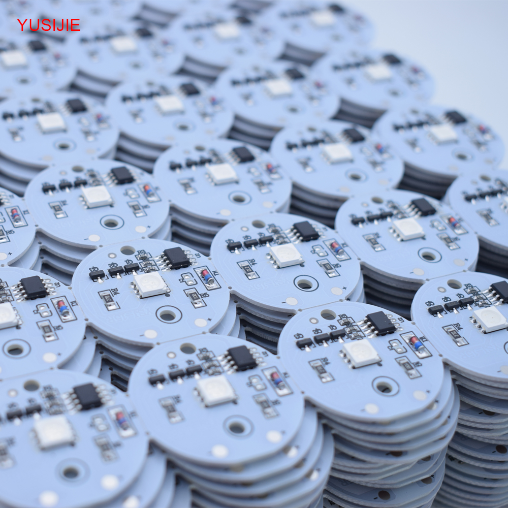 YUSIJIE-15R RGB gradient color module 3-5V automatic change color model handicraft hand-made lighting Circuit board