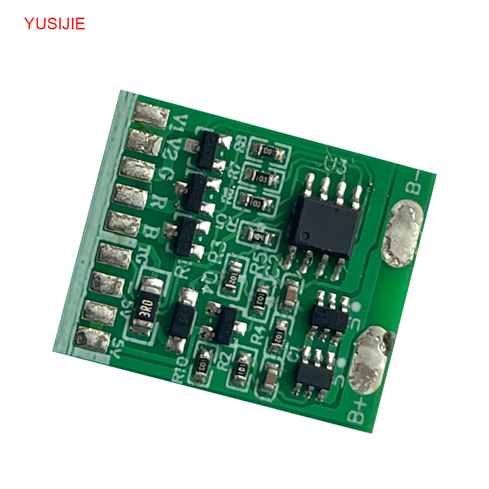 YUSIJIE-397 shoes LED flashing festival night lighting control panel colorful flashing 5V module with charging function