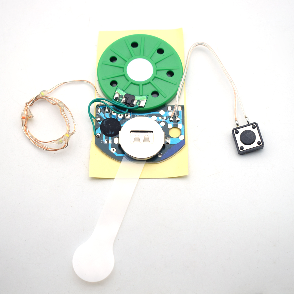 YUSIJIE-423 Birthday Cards Musical Birthday Cards with Lights and Music Button Play