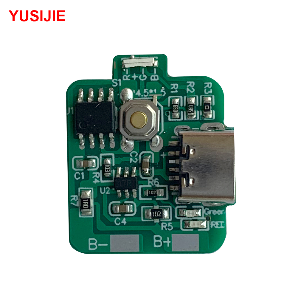 YUSIJIE-425 LED colorful lights RGB color change with lithium battery USB rechargeable DIY model electronic gift lighting pcba