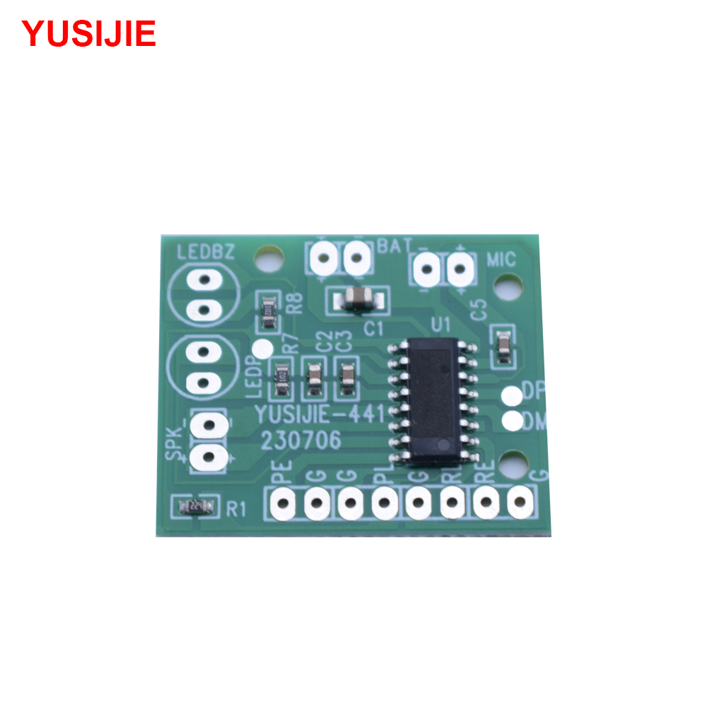 YUSIJIE-441 good sound quality repeat playback 40 seconds recording module diy kit with flashing light