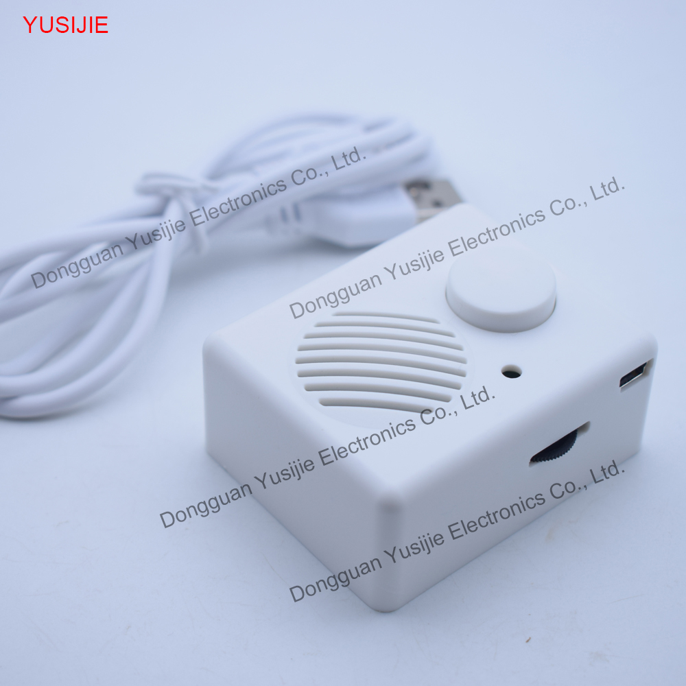 YUSIJIE-447 Computer USB downloadable voice music box adjustable volume size 4M memory DIY sound toy message machine