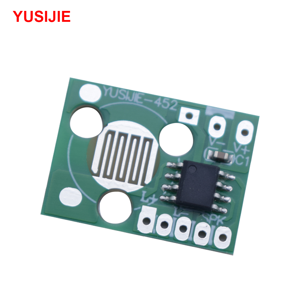 YUSIJIE-452 cat meow sound control board meow sound chip DIY with led animal sound module SemiKnocked Down