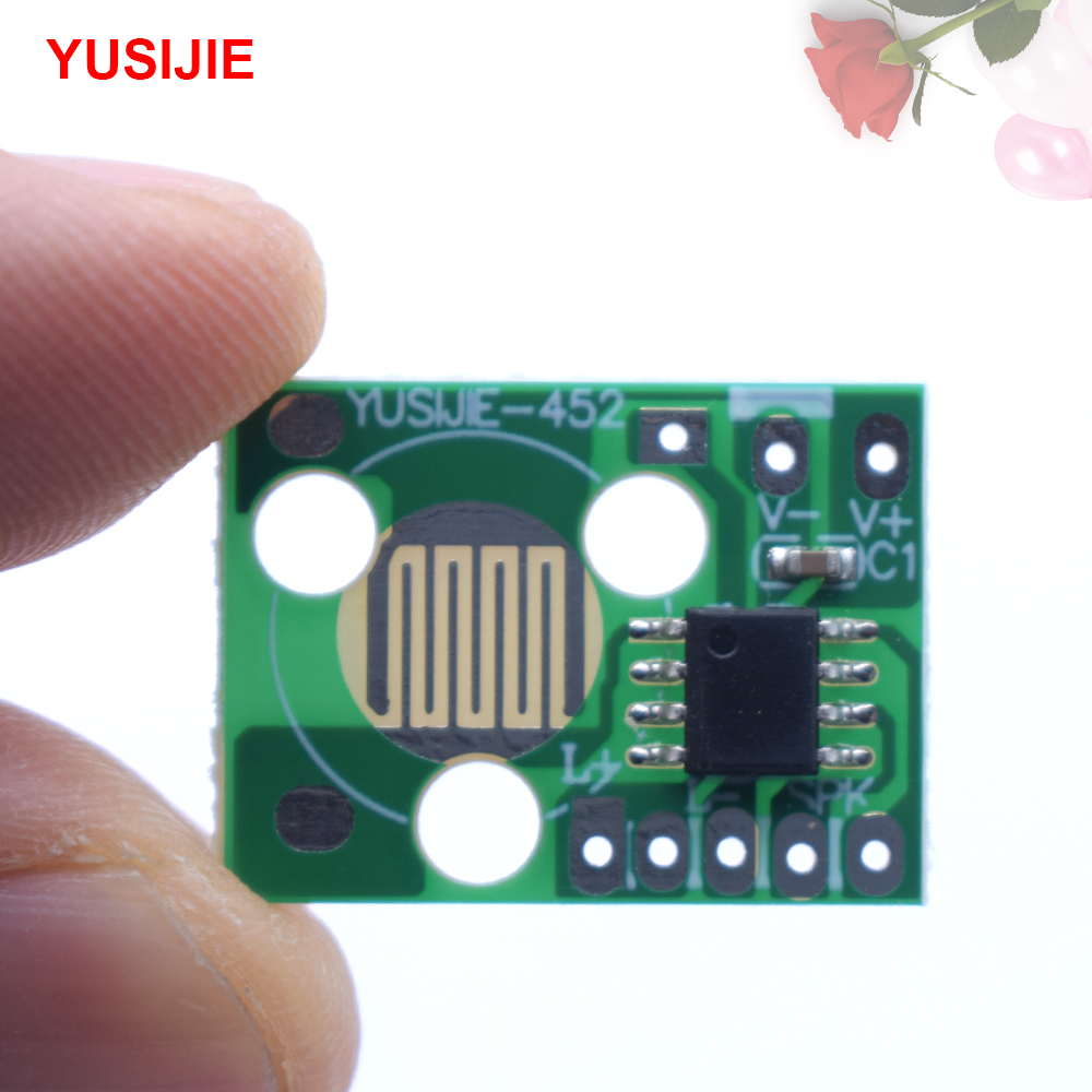 YUSIJIE-452 cat meow sound control board meow sound chip DIY with led animal sound module SemiKnocked Down