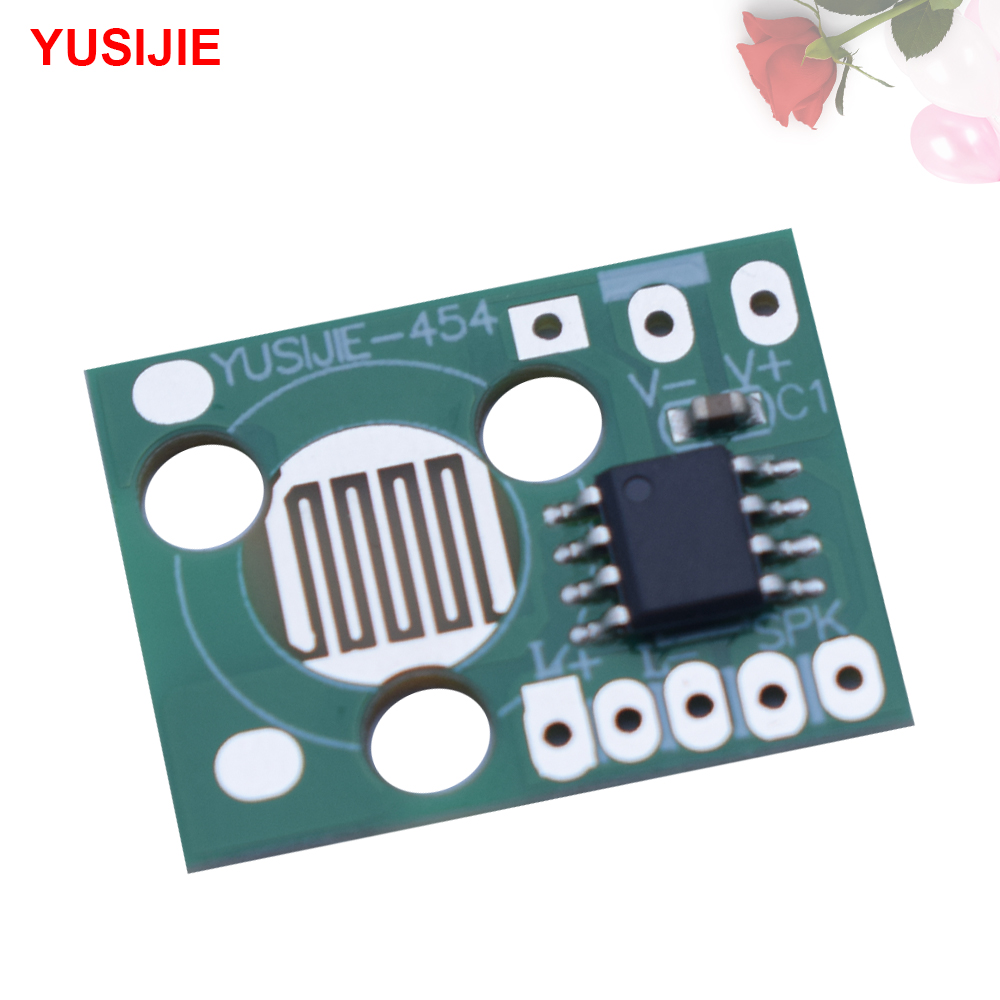 YUSIJIE-454 dog barking chip three cycle bark electronic welding kit with LED flash SemiKnocked Down