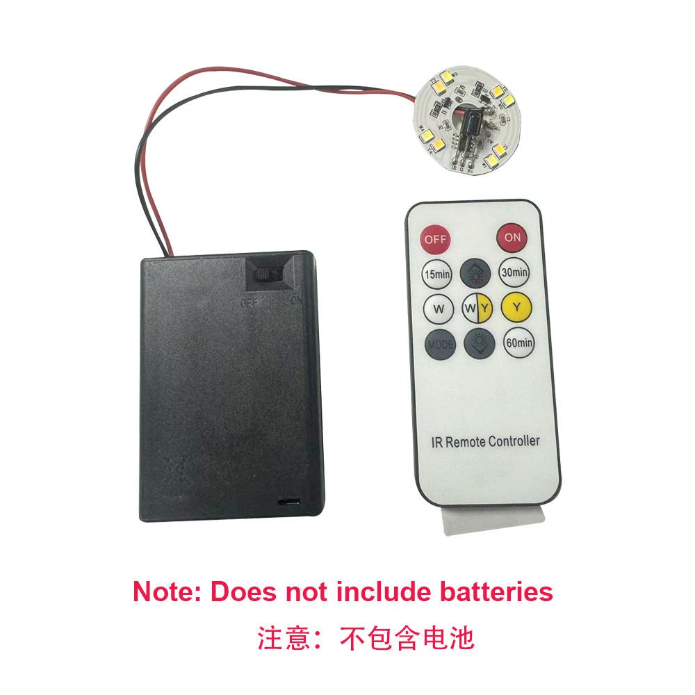 YUSIJIE-462 lighting LED circuit board three-color stepless dimming button switching lighting remote control timing light board