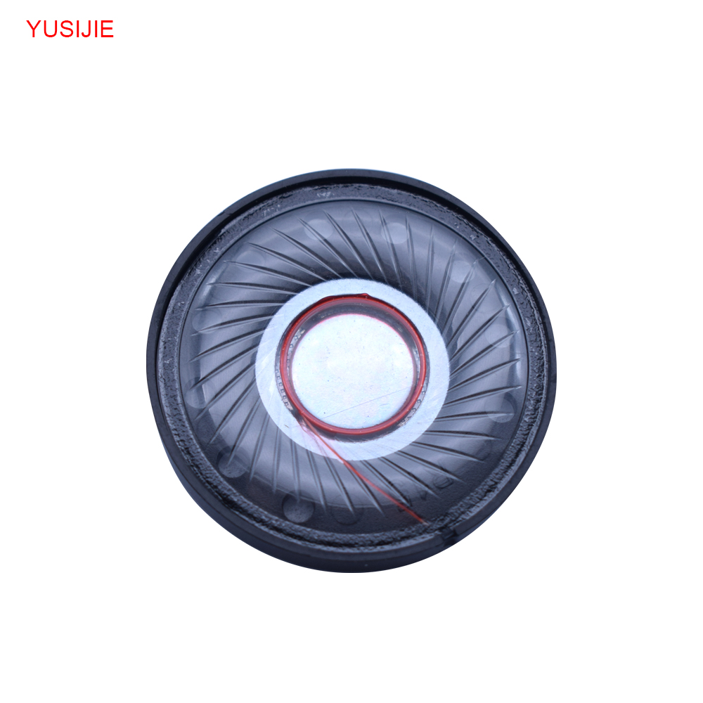 YUSIJIE-445 Diameter 40mm bluetooth earphone speaker 0.25W head-mounted plastic inner magnetic round 32 ohm music speaker