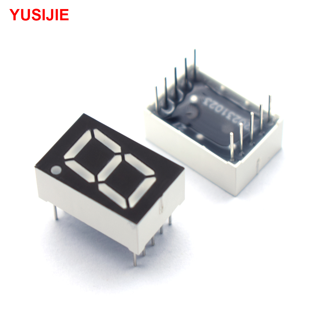 One digital tube with red light and bright common yin and yang electronic scale counting digital tube 0.56 inch