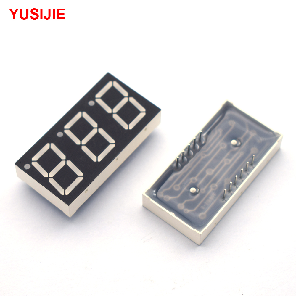 One digital tube with red light and bright common yin and yang electronic scale counting digital tube 0.56 inch